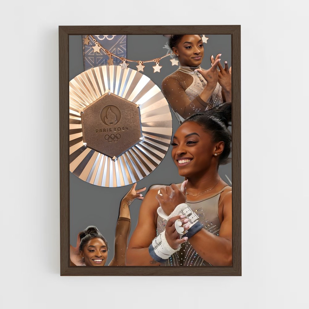 Poster Simone de biles (vue 5)
